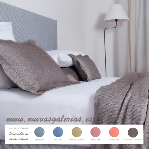 Bassols Copripiumino Chester | Bassols Lino & Algodón Egipcio - 1 Copripiumino Chester di Bassols 50% cotone egiziano Mercerizza