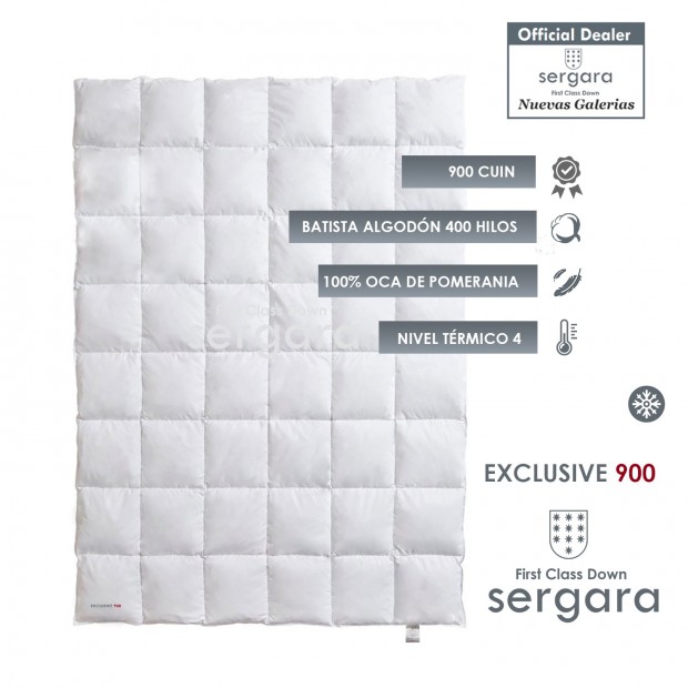 Piumino d´Oca Sergara Exclusive 900 | Inverno