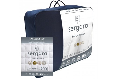 Cuscino d´Oca Sergara Exclusive 900 | Morbido
