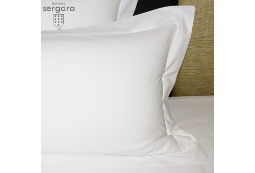 Sergara Sheet Set 600 Thread Egyptian Cotton Sateen | White Bourdon