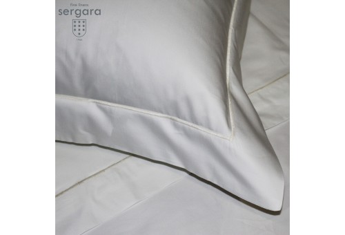 Housse de Couette Sergara de coton Égyptien 600 fils | Bourdon Beig