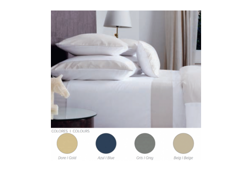 Bassols Completo Lenzuola Sidney | Bassols - 1 Set di lenzuola Sidney de Bassols 100% cotone egiziano Raso mercerizzato 300 fili