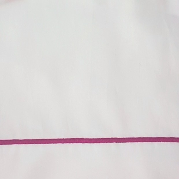Sergara Sheet Set 600 Thread Egyptian Cotton Sateen | Pink Bourdon
