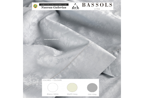 Bassols Completo Lenzuola Jade | Bassols - 1 Set di lenzuola Jade de Bassols Jacquard egiziano 100% Cotone 250 fili mercerizzato
