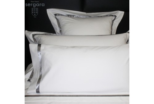 Ensemble de draps Sergara de coton Égyptien 600 fils | Illusion Grises