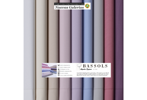 Bassols Sheet Set Venecia | Bassols - 1 Sheet Set Venice by Bassols 100% Egyptian Cotton 200 thread Mercerized. 3 pieces, Qualit