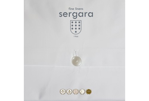 Sergara Duvet Cover 600 Thread Egyptian Cotton Sateen | Pink Bourdon