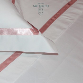Sergara Baby Duvet Cover 600 Thread Egyptian Cotton Sateen | Pink Illusion