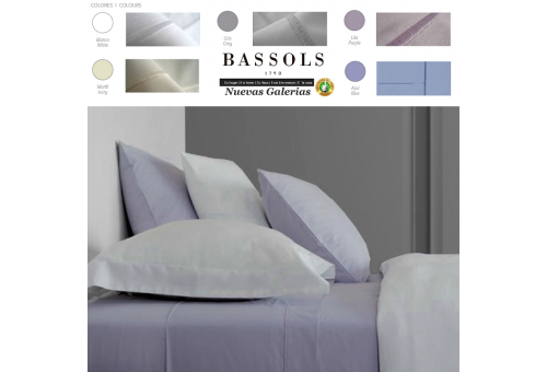 Bassols Sommerbettwäsche Bassetti Paris | Bassols - 1 Sommerbettwäsche Paris von Bassols 50% Baumwolle 50% Polyester 180 Fäden.