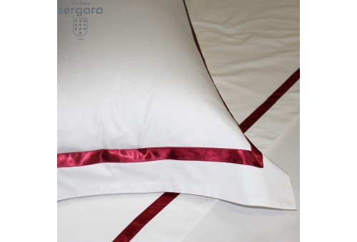 Sergara Flat Sheet 600 Thread Egyptian Cotton Sateen | Illusion