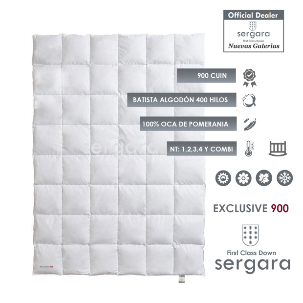 Piumino d´Oca Sergara Exclusive 900 | Bambino