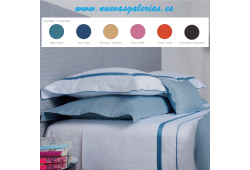Bassols Completo Lenzuola London | Bassols - 1 Set di lenzuola London di Bassols 100% cotone egiziano Raso mercerizzato 300 fili