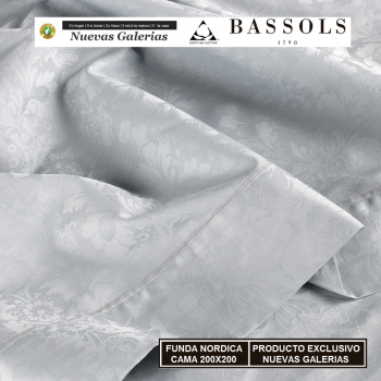 Bettwäsche Bassetti Cama 200x200 Jade Gris | Bassols