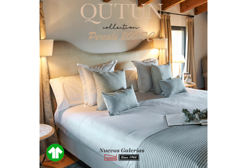 Ensemble de draps de coton biologique GOTS | Qutun Blanc 200 fils