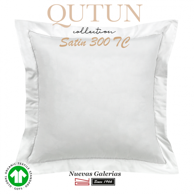 Federe in cotone organico GOTS | Qutun Bianco 300 fili
