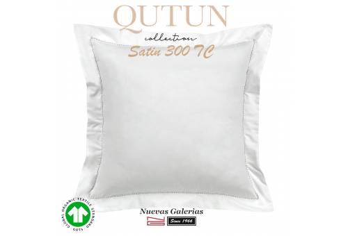 GOTS Organic Cotton Sham | Qutun White 300 threads