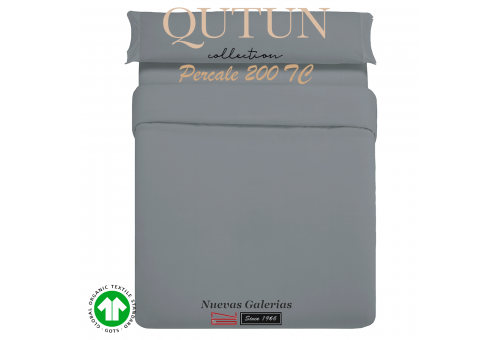 Housse de Couette de coton biologique GOTS | Qutun Frêne 200 fils