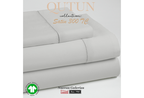 GOTS Organic Cotton Duvet Sheet Set | Qutun Pearl 300 threads