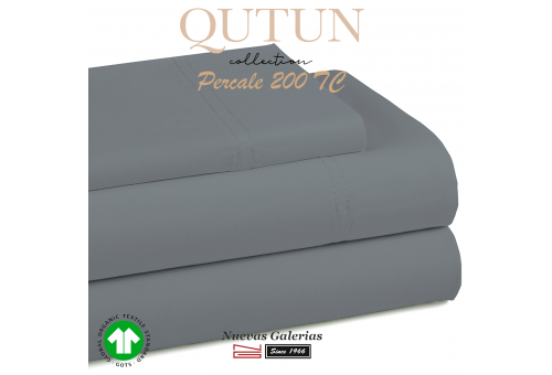 Federe in cotone organico GOTS | Qutun frassino 200 fili