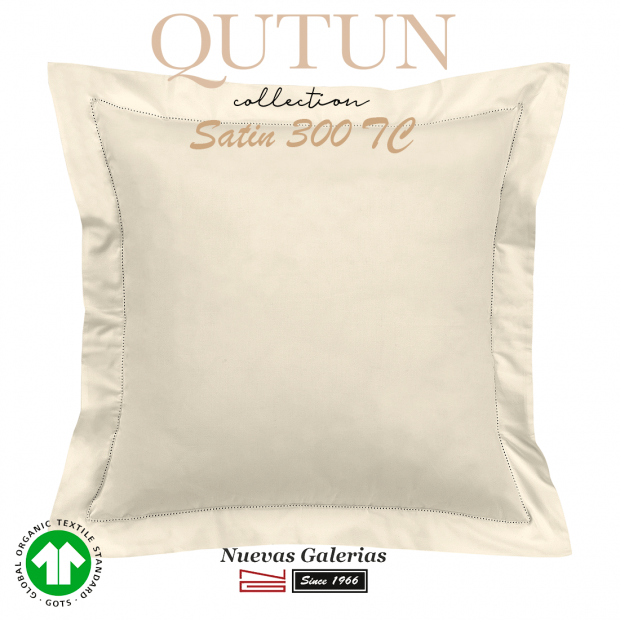 GOTS Organic Cotton Sham | Qutun Natural 300 threads
