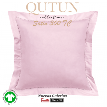 Federe in cotone organico GOTS | Qutun Rosa 300 fili