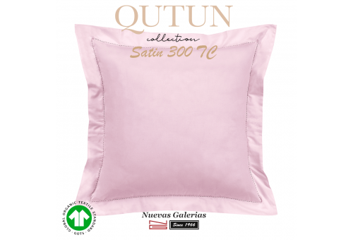 Cuadrante Algodón Orgánico GOTS | Qutun Rosa 300 hilos
