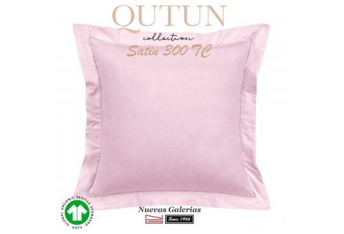 Federe in cotone organico GOTS | Qutun Rosa 300 fili