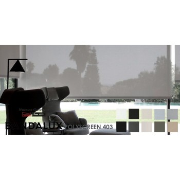 Rollo Maßanfertigung Bandalux Premium Plus | Polyscreen 403