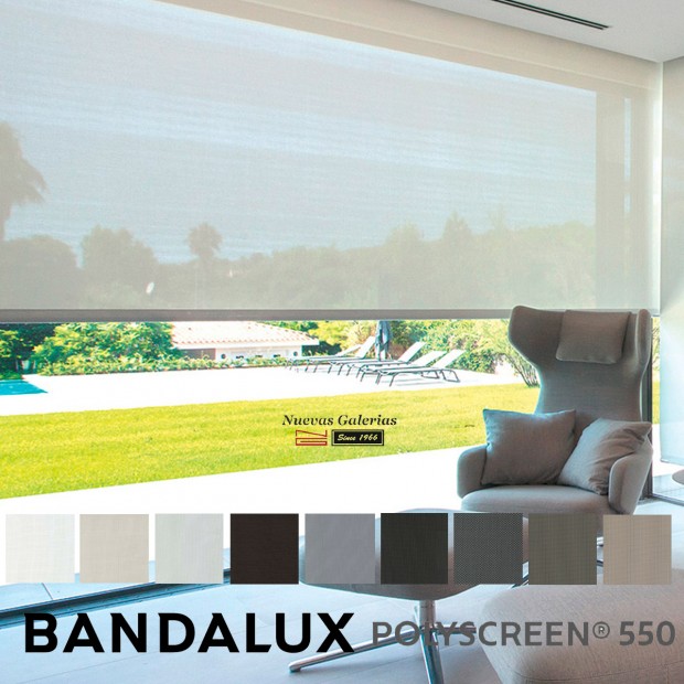 Rollo Maßanfertigung Bandalux Premium Plus | Polyscreen 550