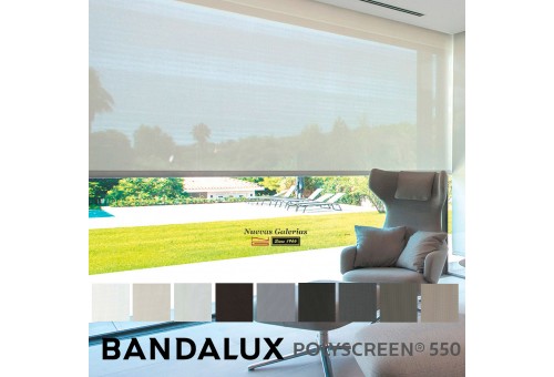 Store enrouleur Bandalux Premium Plus | Polyscreen 550