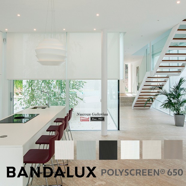 Estor Enrollable Premium Plus | Polyscreen 650 Bandalux