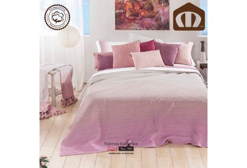 Manterol Cotton Bedcover 003-14 | Formentera Pink