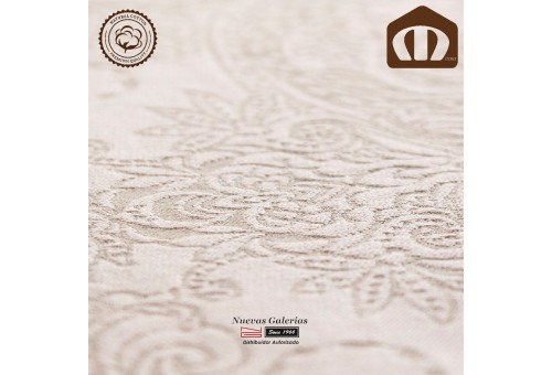Manterol Cotton Bedcover 210-03 | Naroa Beig