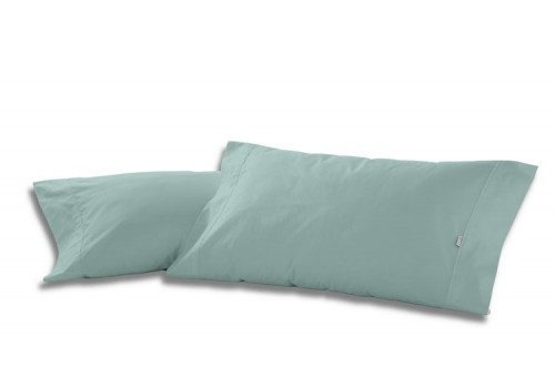 Funda de almohada COMBI LISOS. 100% algodón (144 hilos) 316-AQUA