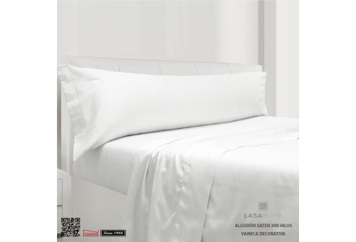 Ensemble de draps Lasaint de coton 300 fils | Silk Blanc