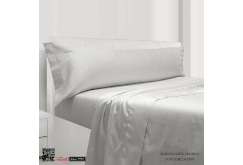 Completo Lenzuola Lasaint 300 filo cotone |Silk Platino