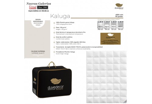 Nordico Duvedecor Exclusive - Kaluga 800 | Nivel Termico 3