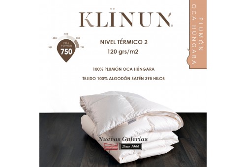 Piumino 100% oca ungherese 750 CUIN 120 grs | Klïnun