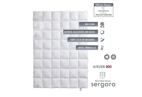 Sergara Atelier 800 Fill Power Autumn Down Comforter
