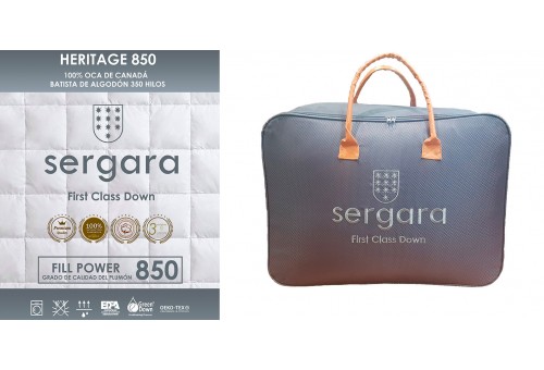 Piumino d´Oca Sergara Heritage 850 | Estate