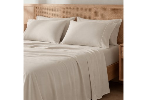 Completo Lenzuola Manterol | Bambu rosa - 300 fili