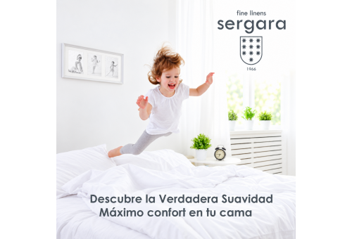 Juego Sabanas Sergara | Savena Blanco 300 hilos