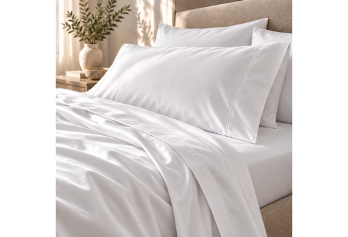 Parure de Draps Sergara | Savena Blanc 300 Fils