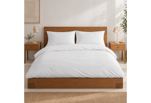 Sergara Duvet Cover | Savena White 300 Thread Count