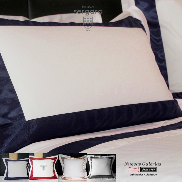 Drap Sergara de coton Égyptien 600 fils | Bicolor