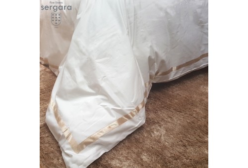 Sergara Bettdeckenbezüge Ägyptische Baumwolle 600 Fäden | Illusion