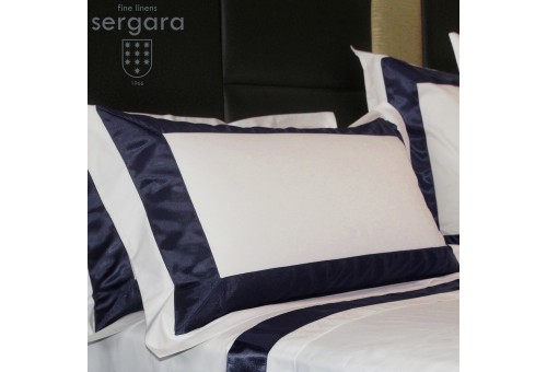 Taie doreiller Sergara de coton Égyptien 600 fils | Bicolor