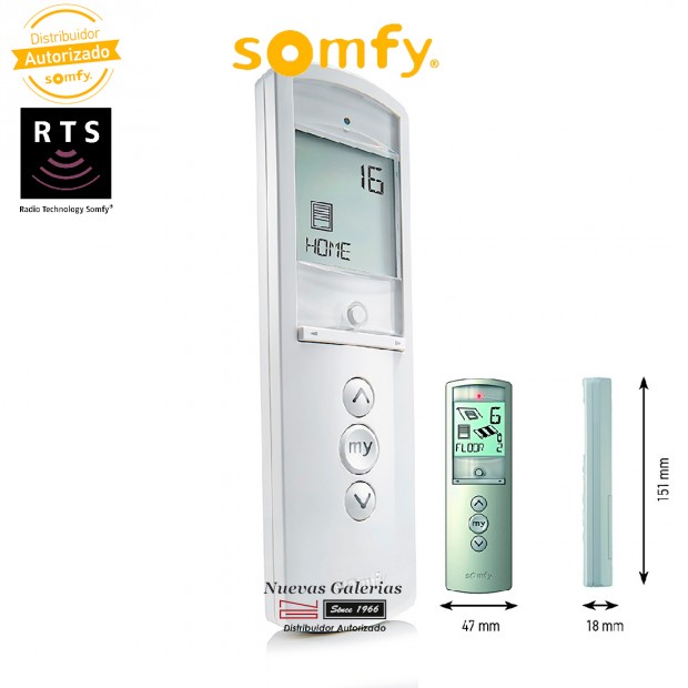 Télécommande Telis 16 RTS Pure | Somfy