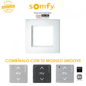 Cornice Pure per moduli di comando Smoove | Somfy