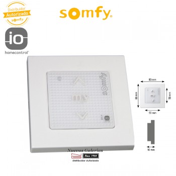 Smoove RTS Origin Wall Switch Pure | Somfy